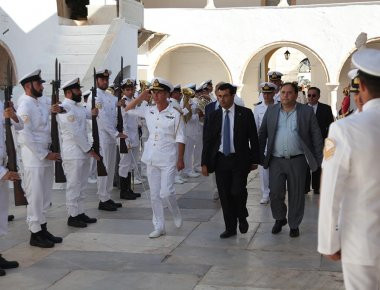 Συμμετοχή του Πολεμικού Ναυτικού στα «Κουντουριώτεια 2017» στην Ύδρα (φωτό)